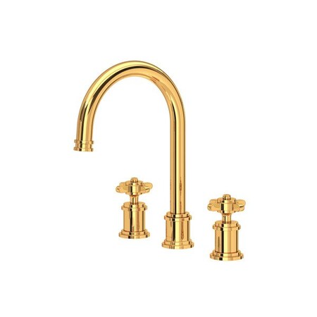 Rohl Armstrong Widespread Lavatory Faucet With C-Spout U.AR08D3XMEG